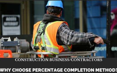 Home builders/contractors, why choose percentage completion method?