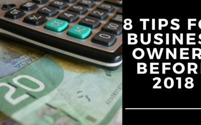 8 tax tips for business owners before 2018